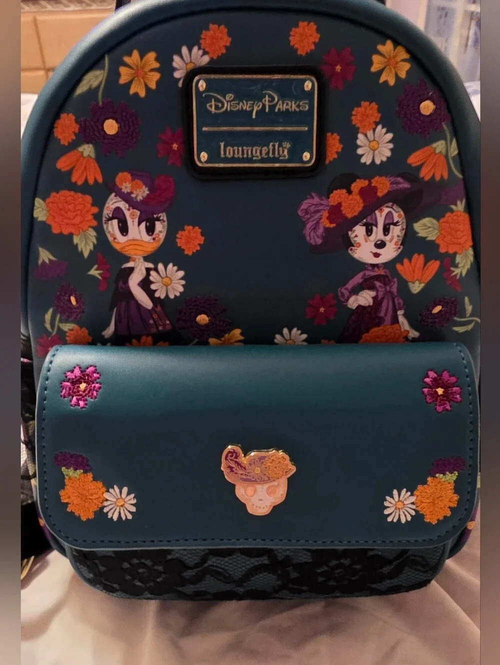 Loungefly Disney Parks EPCOT Mexico Showcase Minnie & Daisy